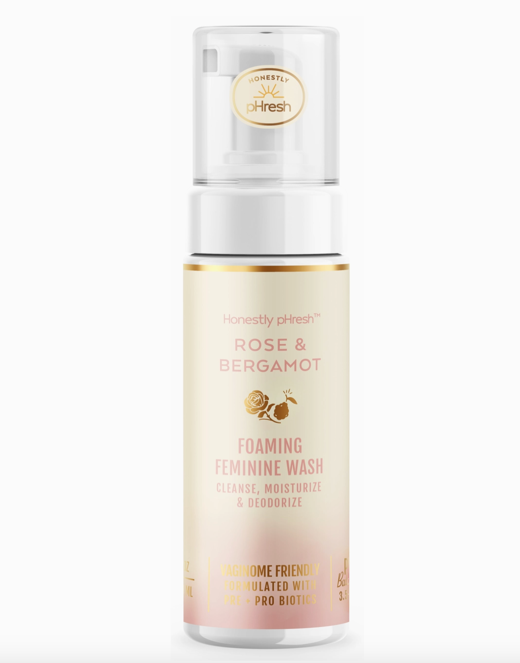 Foaming Feminine Wash Bergamot Rose