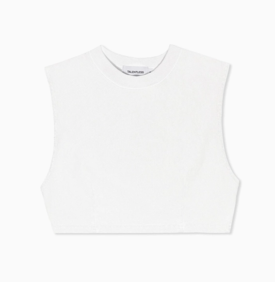Crop Dart Muscle Tee