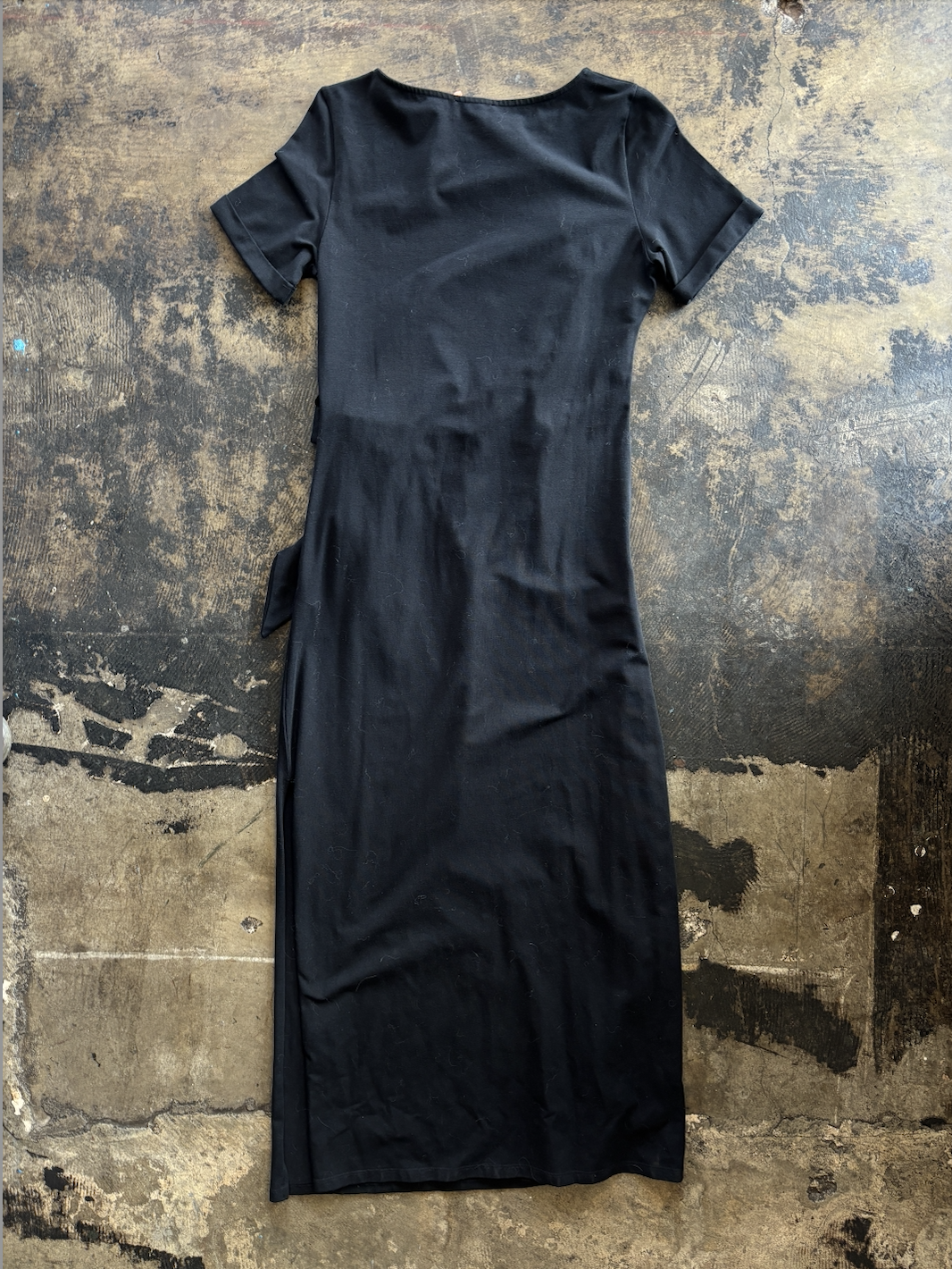Black Sezane Short Sleeve Dress