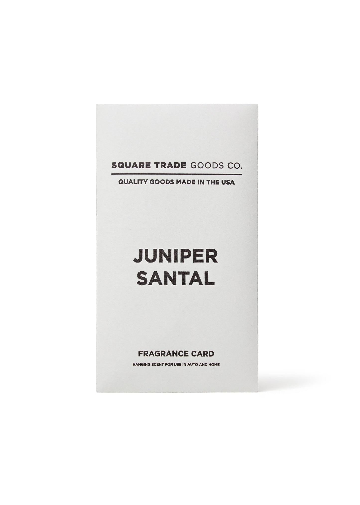 Juniper Santal Fragrance Card