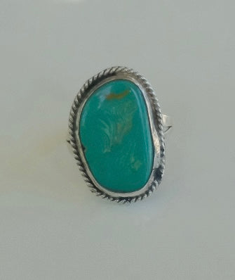 Green Turquoise Ring