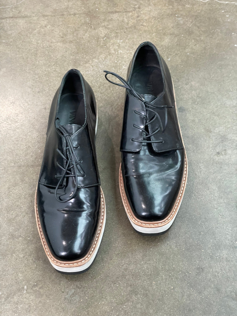 Vince Lace Up Platform Shoes