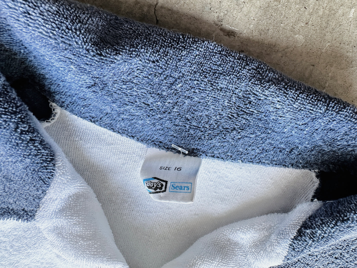 1970s-80s Sears Terry Cloth Polo