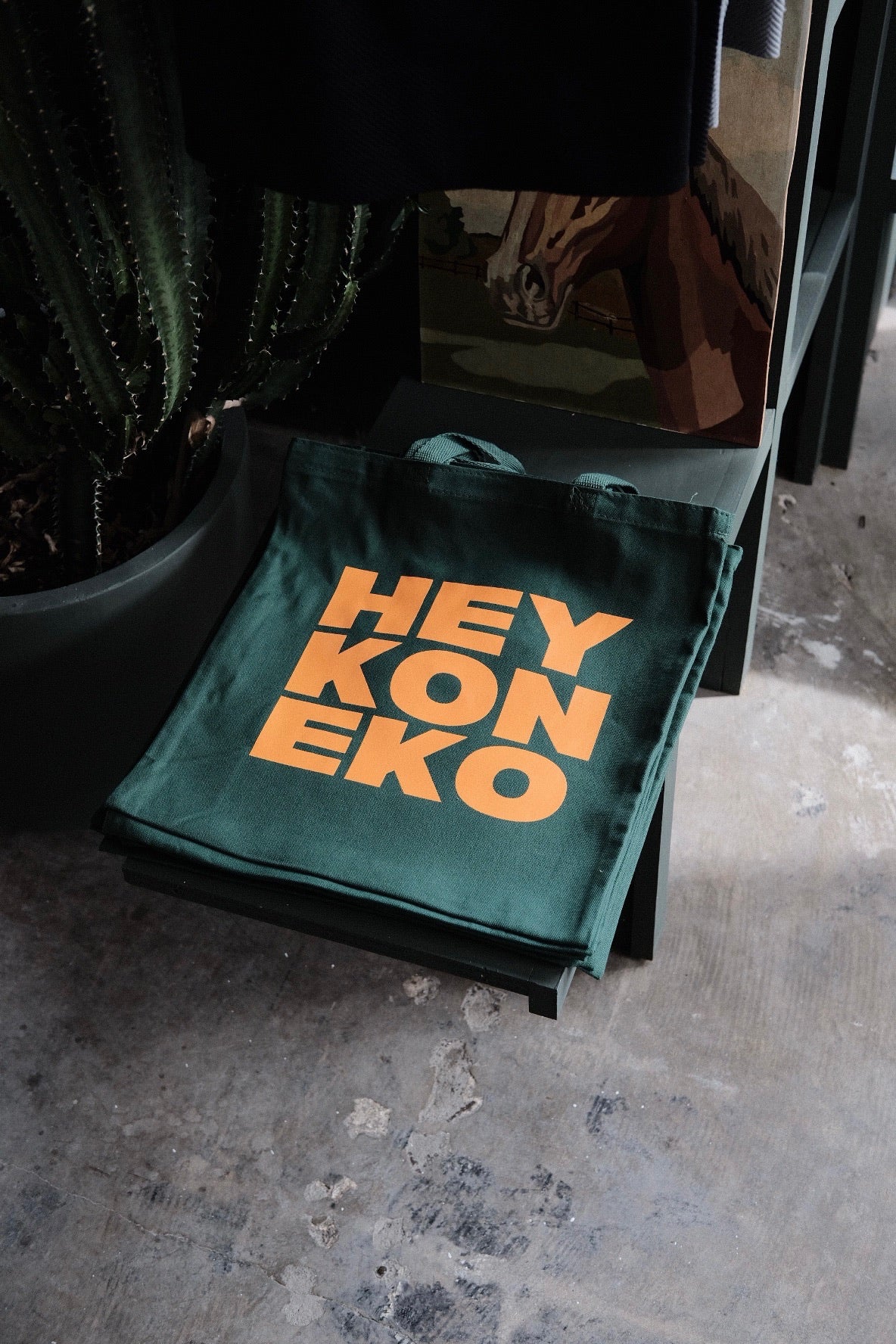 Hey Koneko Tote Bag
