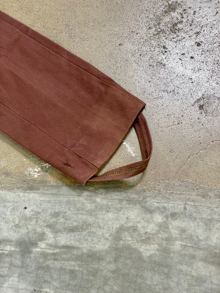 Vintage Brown Stirrup Pants