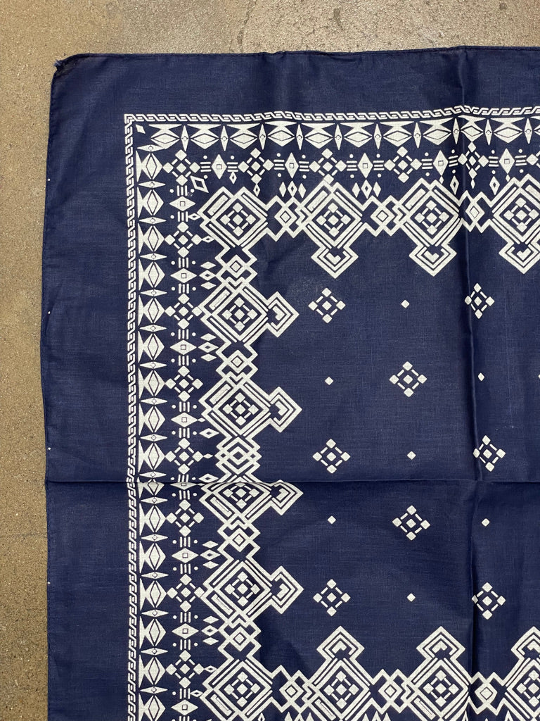 Deadstock Blue Printed Bandana