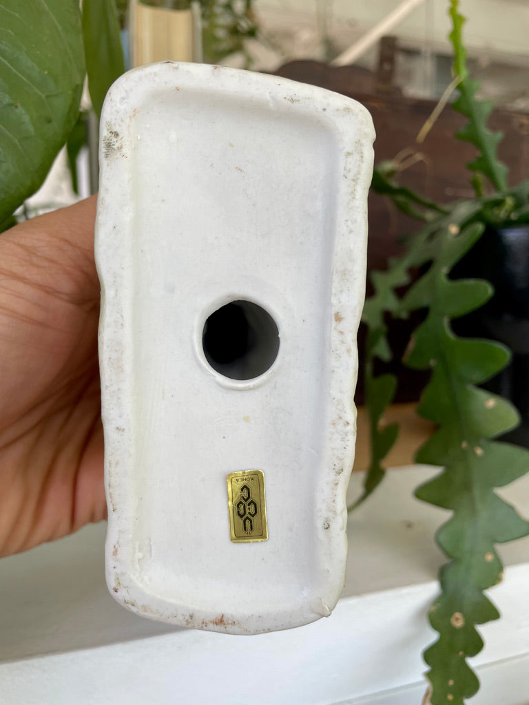 Vintage Korean Cowboy on Horse Figurine