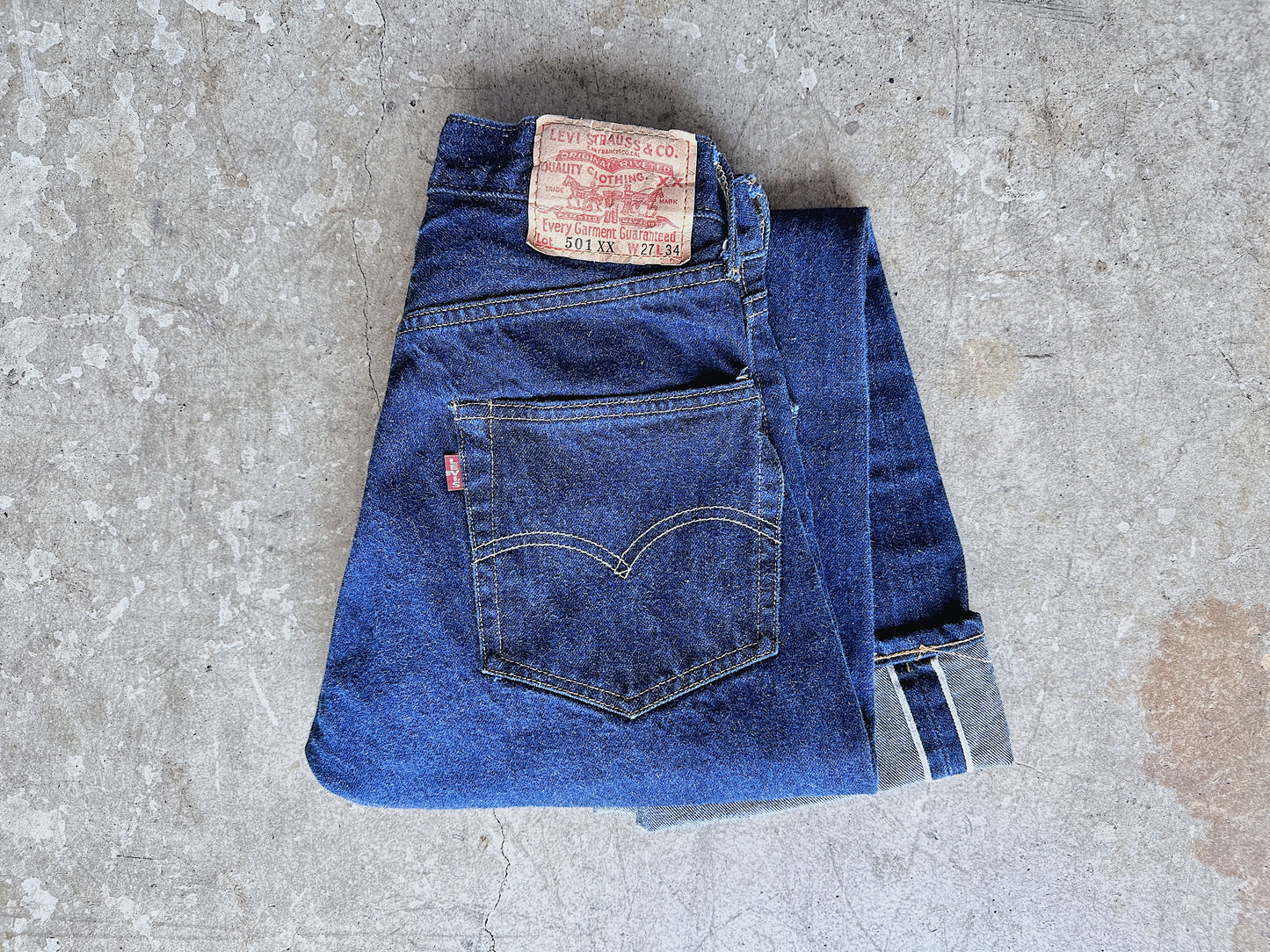 1990s Selvedge Big E Levis 501