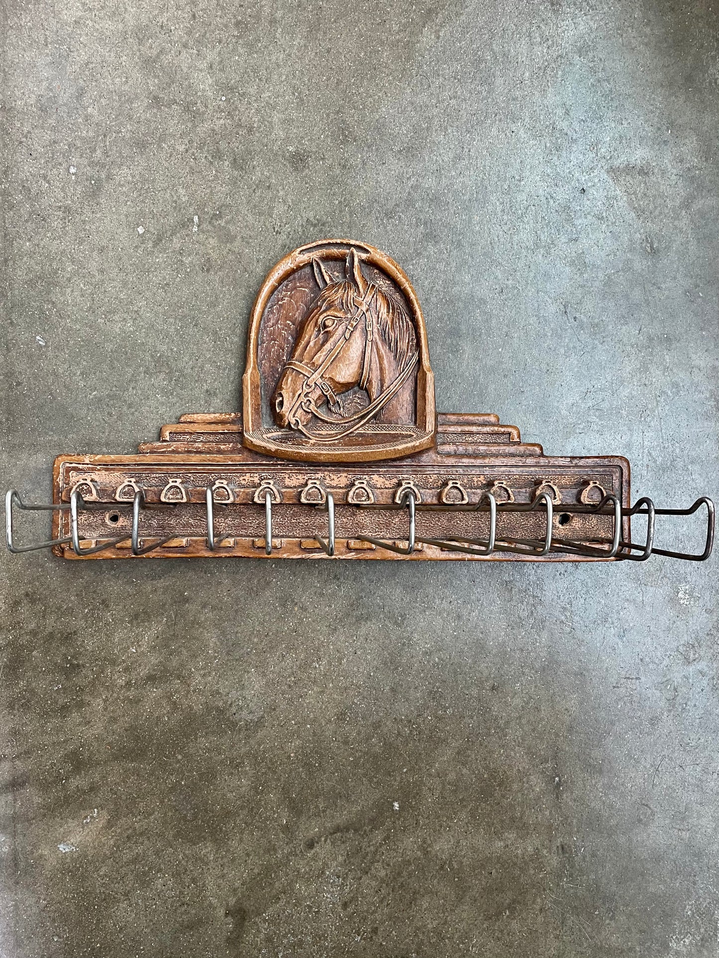 Vintage Horse Belt Hanger