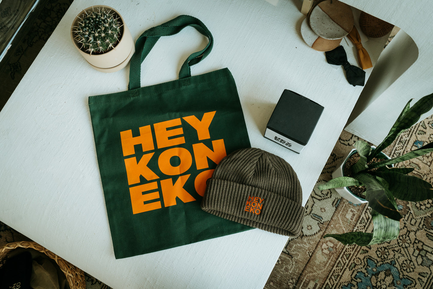 Hey Koneko Tote Bag