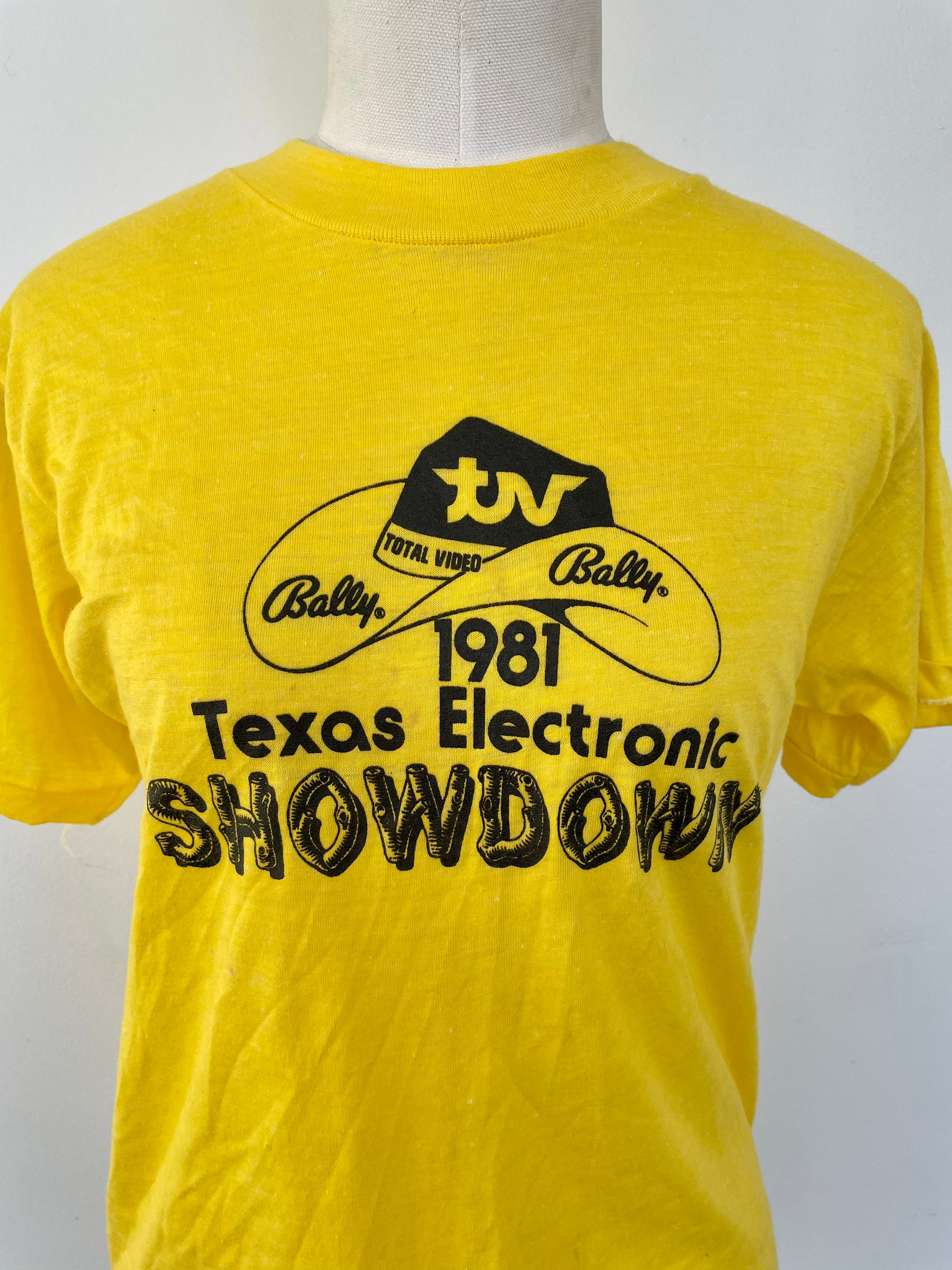 80's "Texas Electronic Showdown" Graphic Tee
