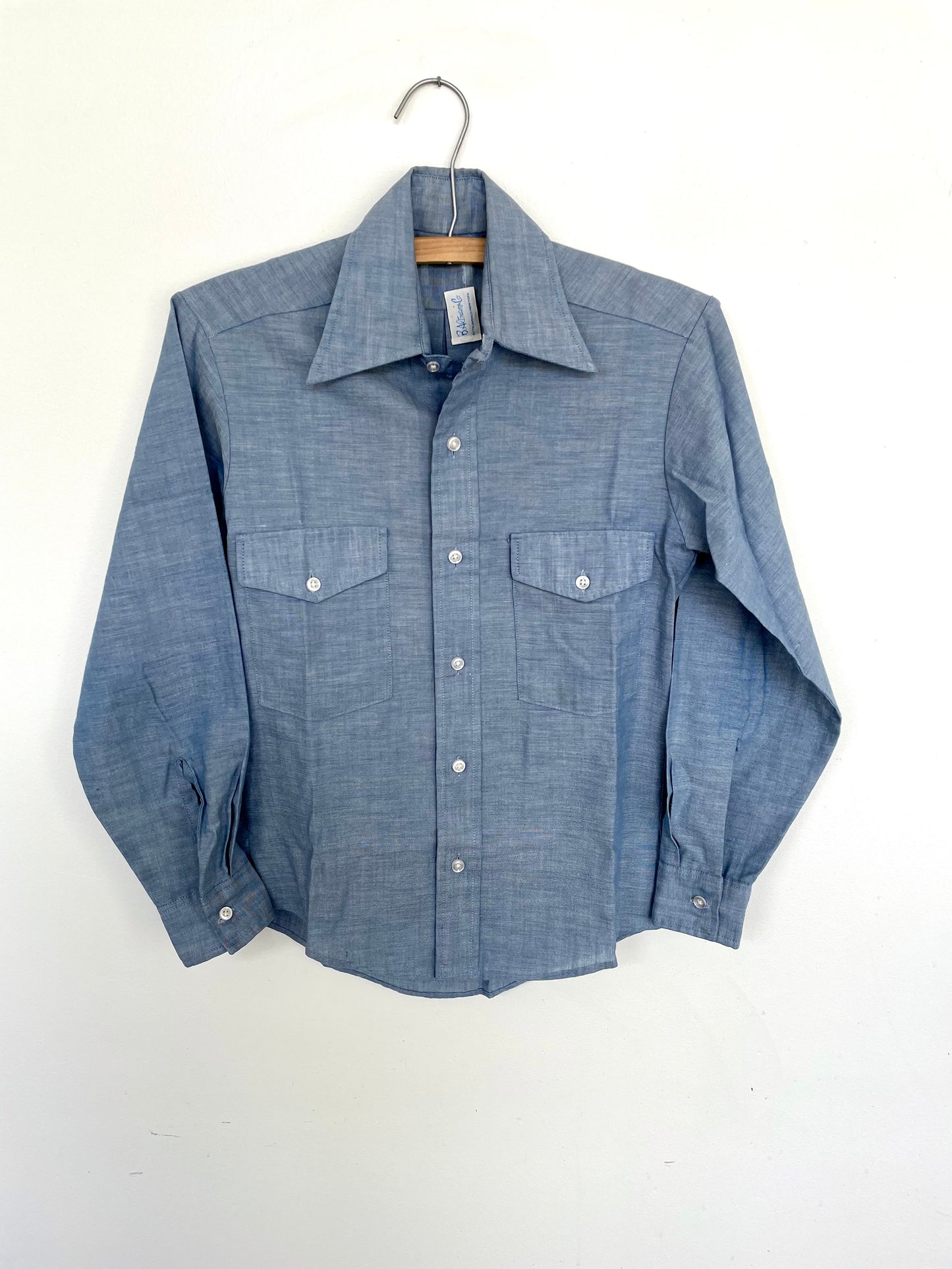 Vintage Chambray Button Up