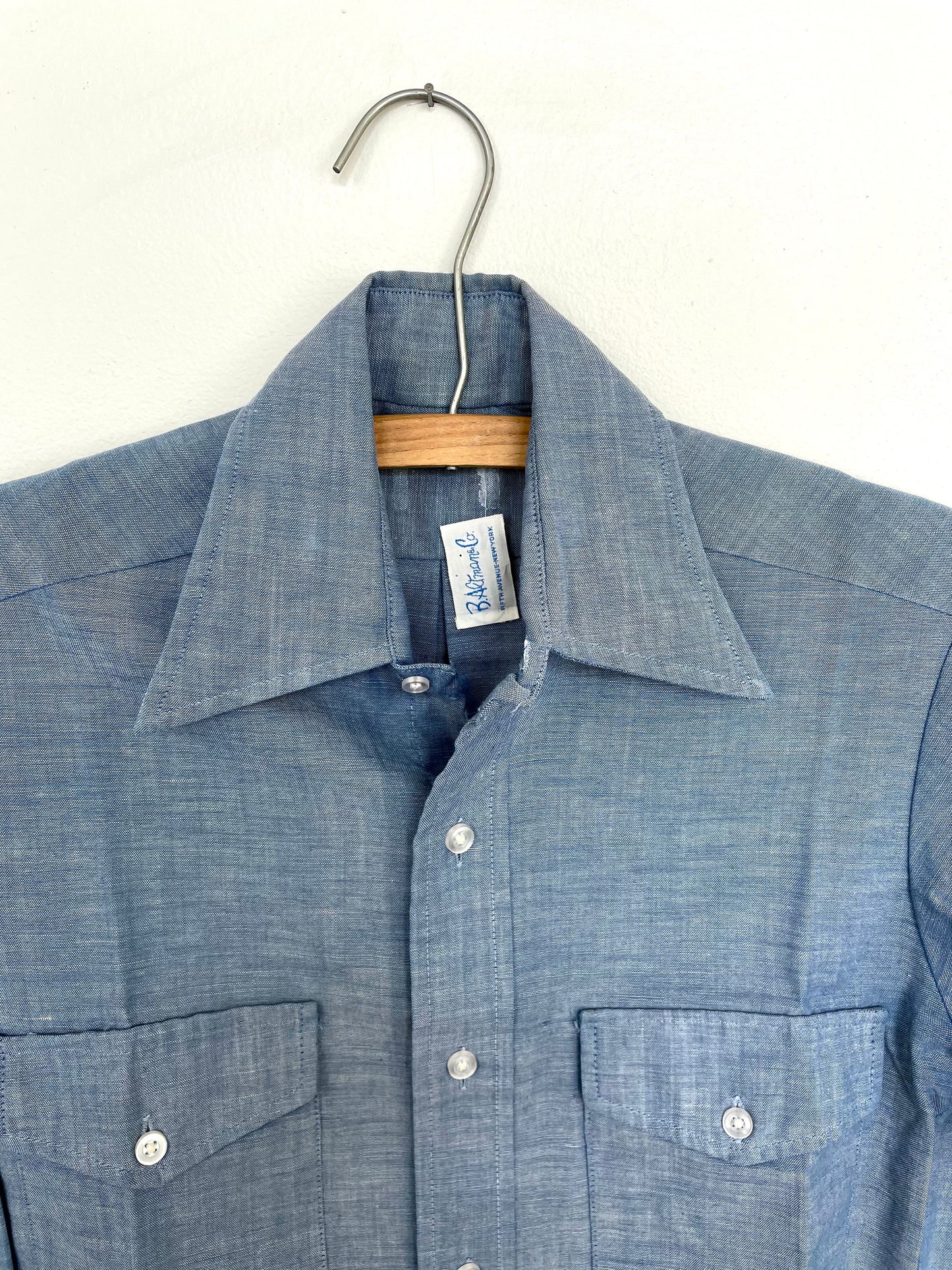 Vintage Chambray Button Up