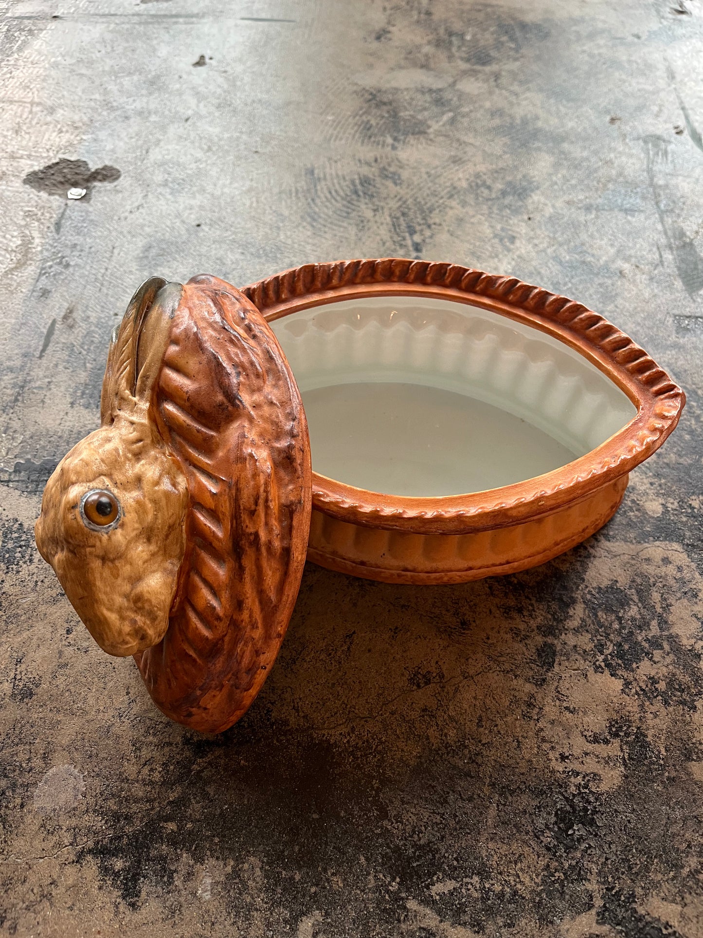 French Rabbit Tureen