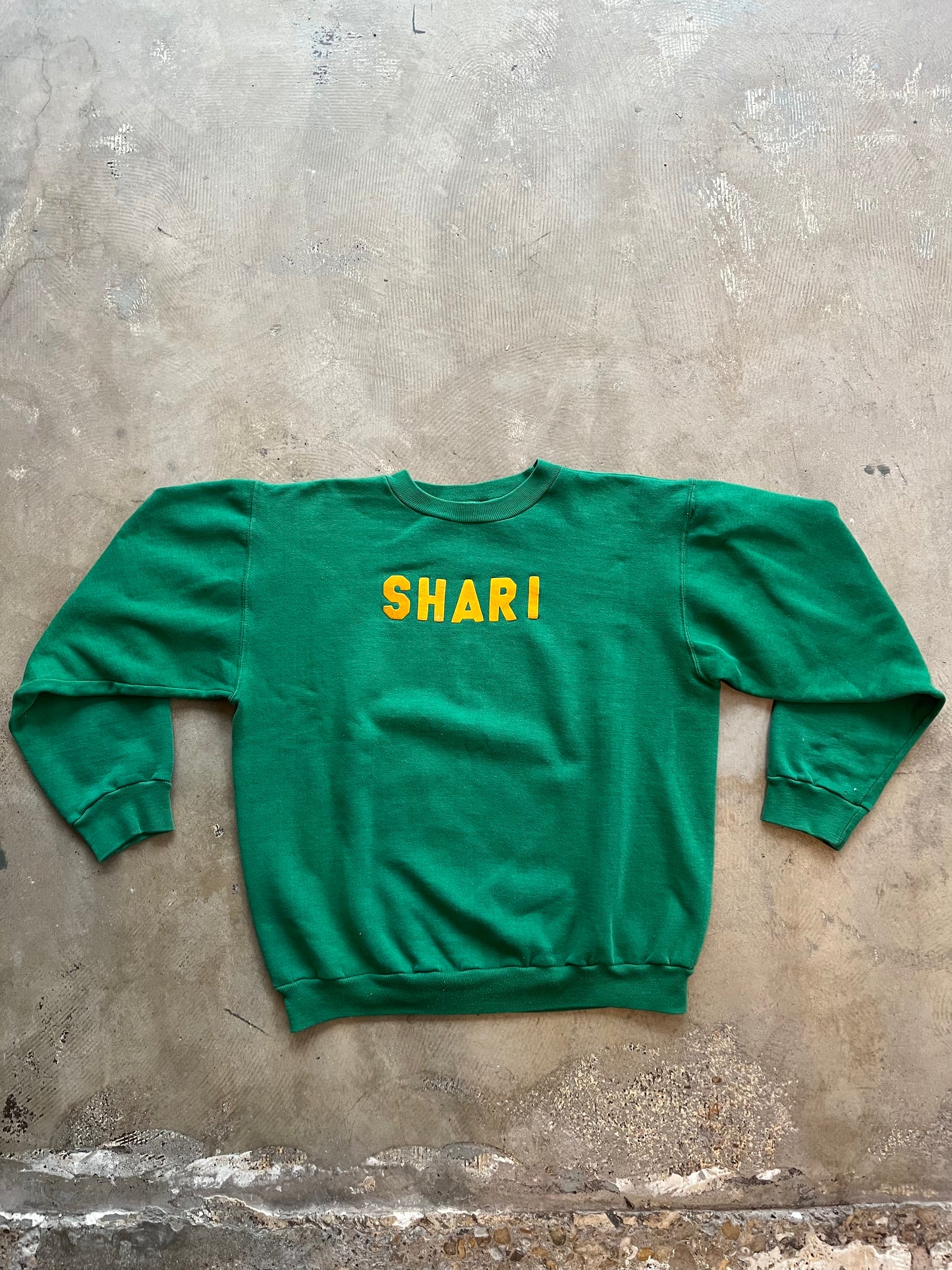 Green "Shari" Crewneck