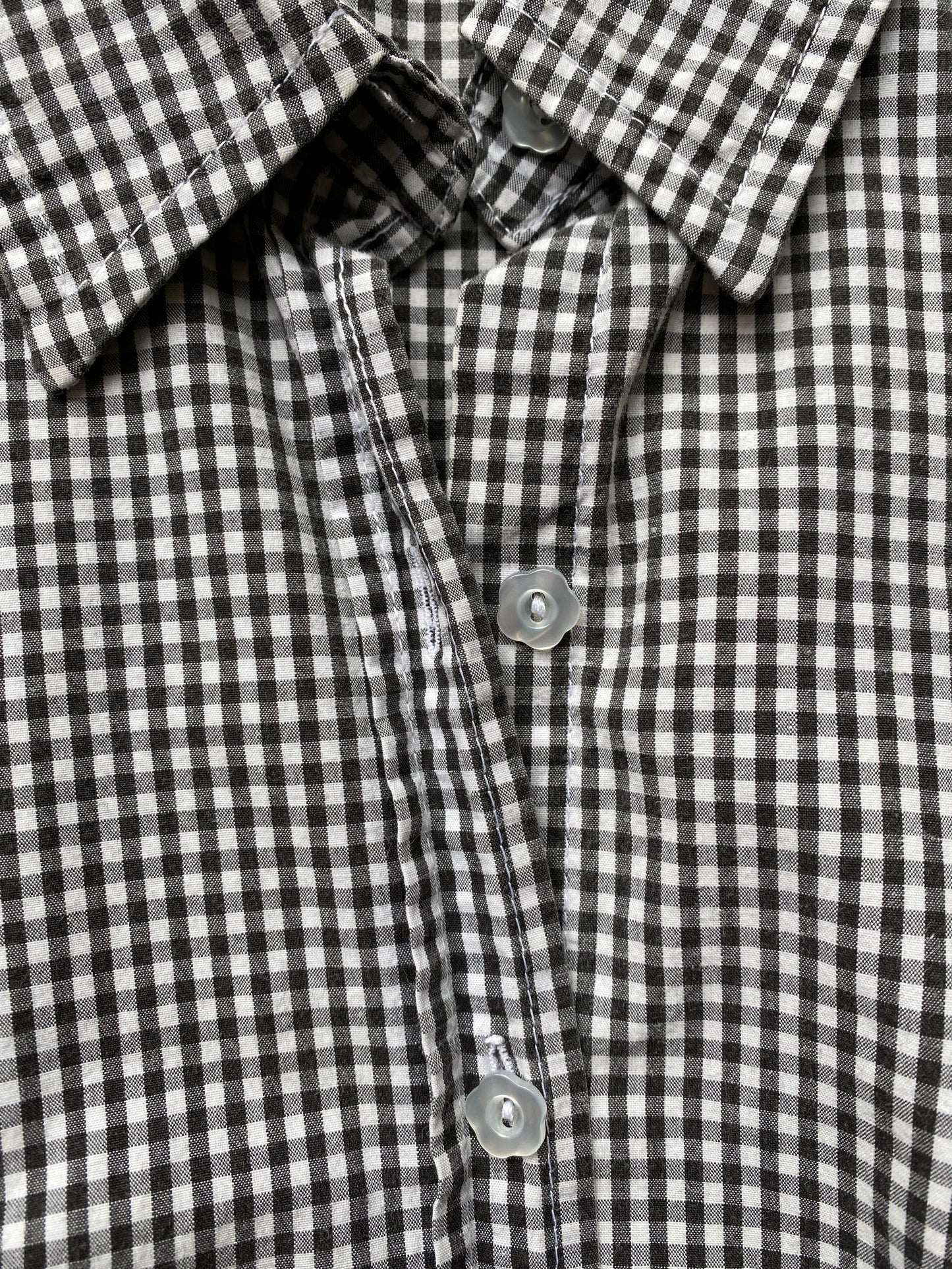 Gingham S/S Button Down