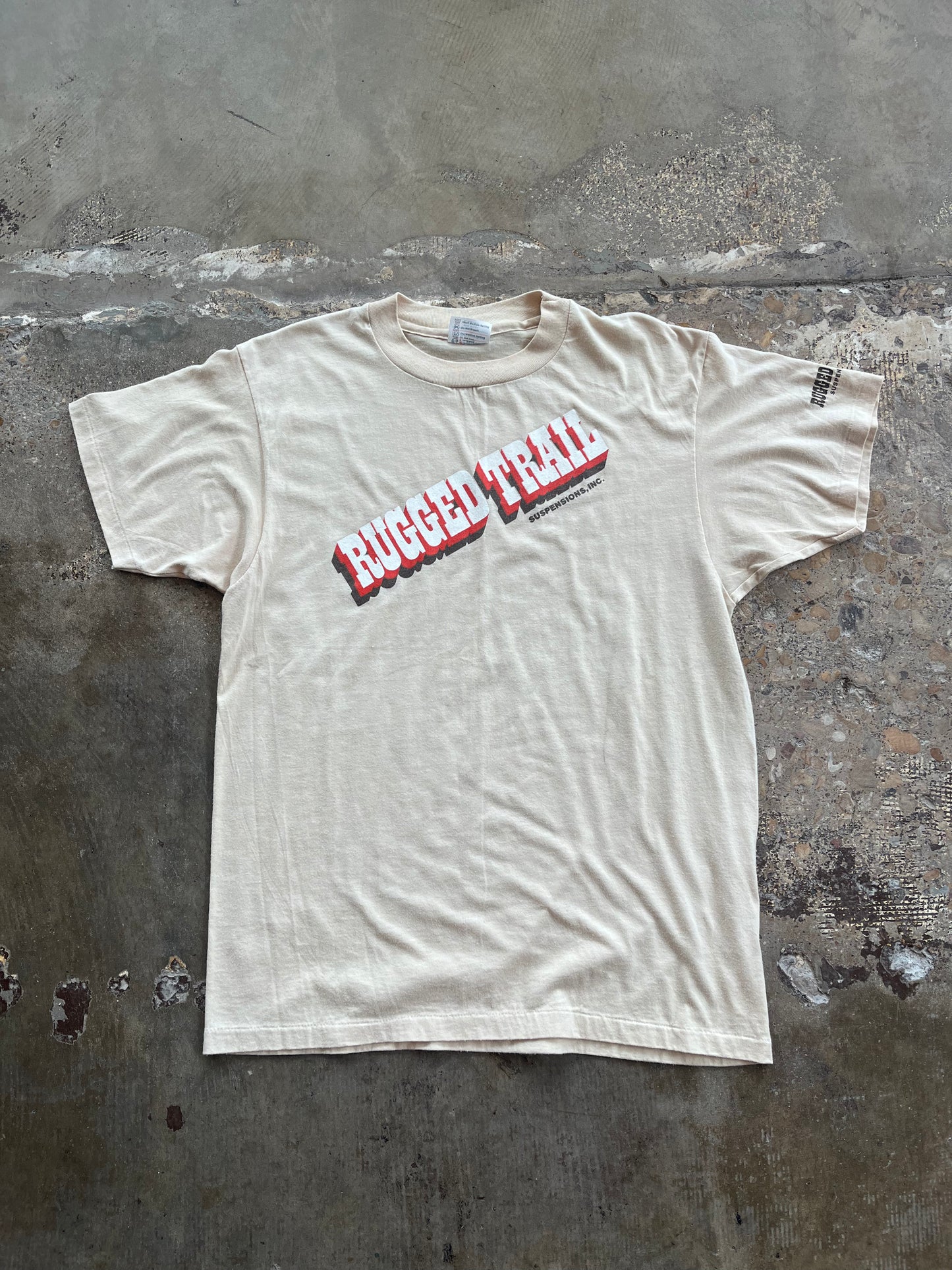 Cream Rugged Trail Tee