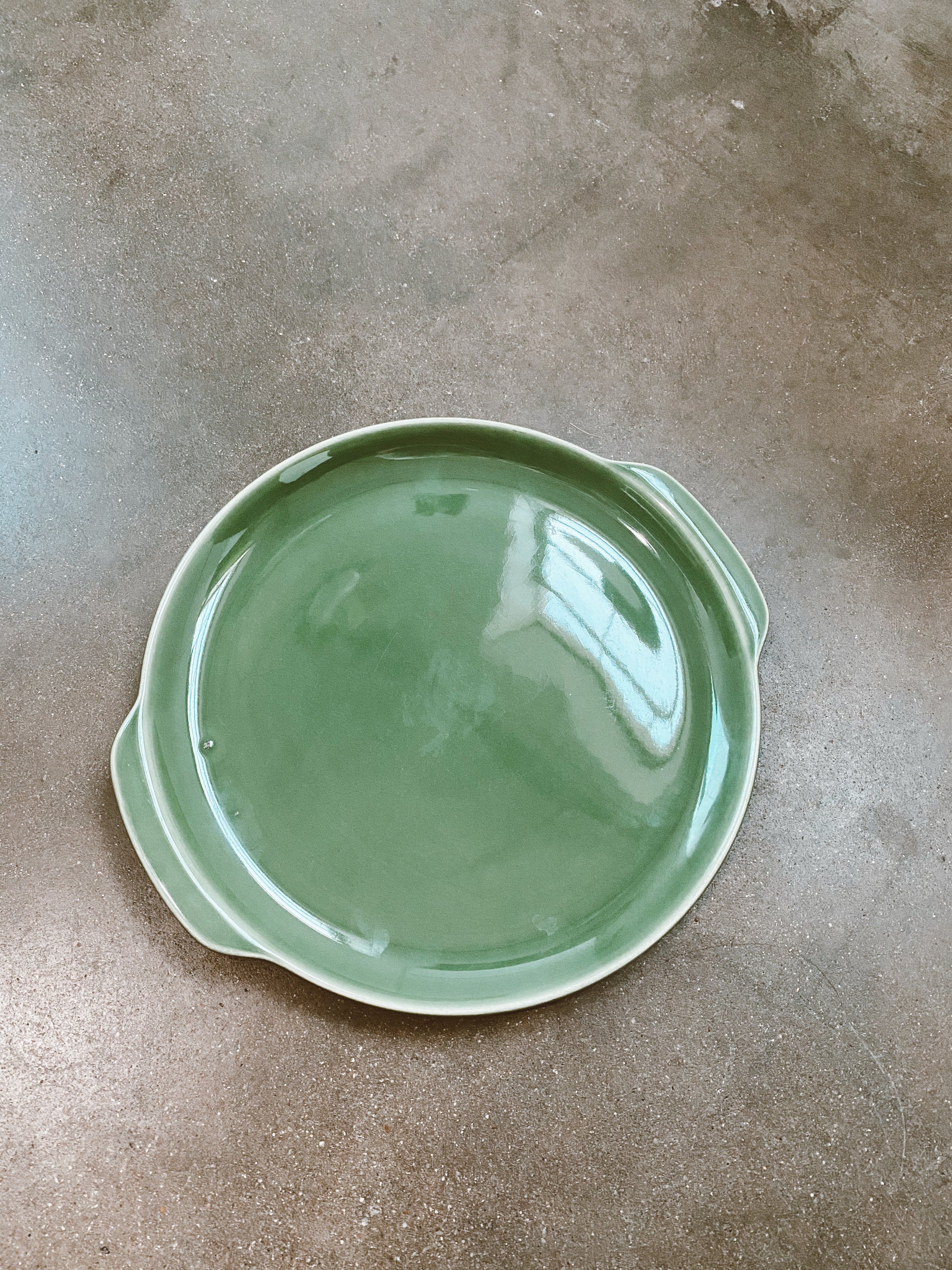 Vintage Green Dish