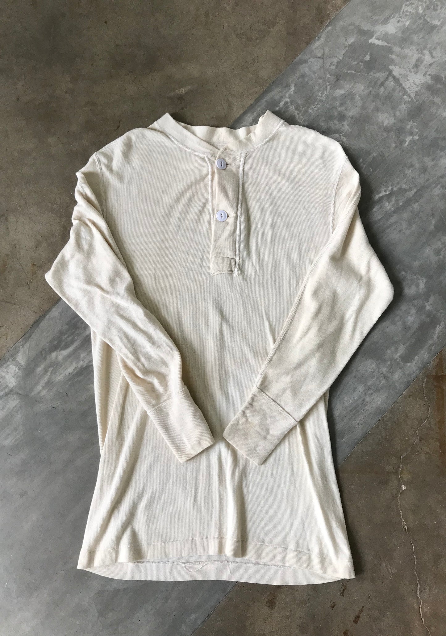 Vintage Henley Thermal