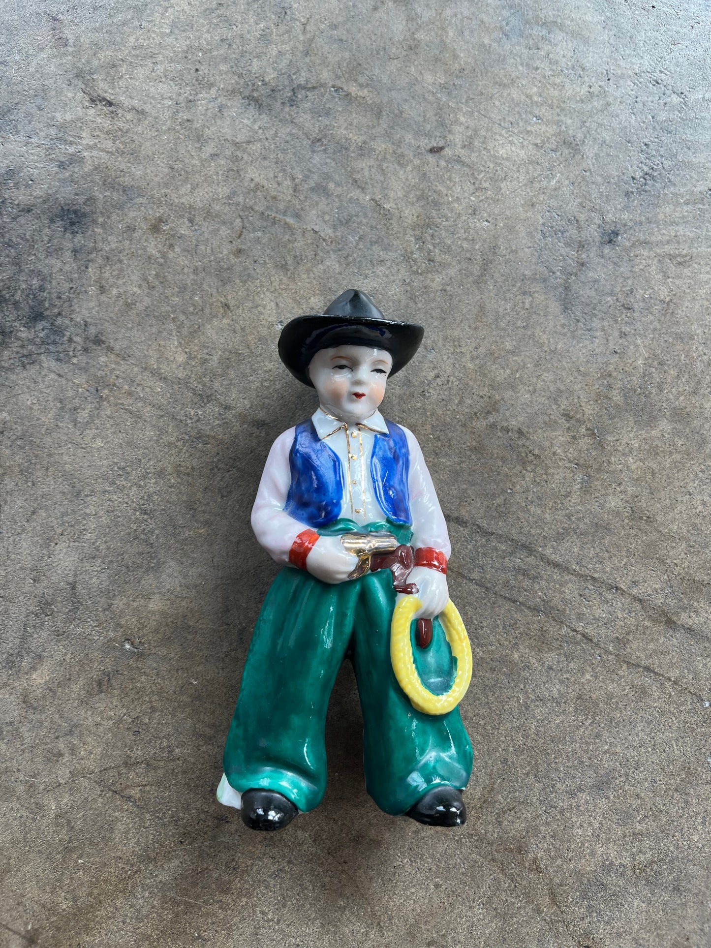 Japanese Ceramic Cactus Cowboys