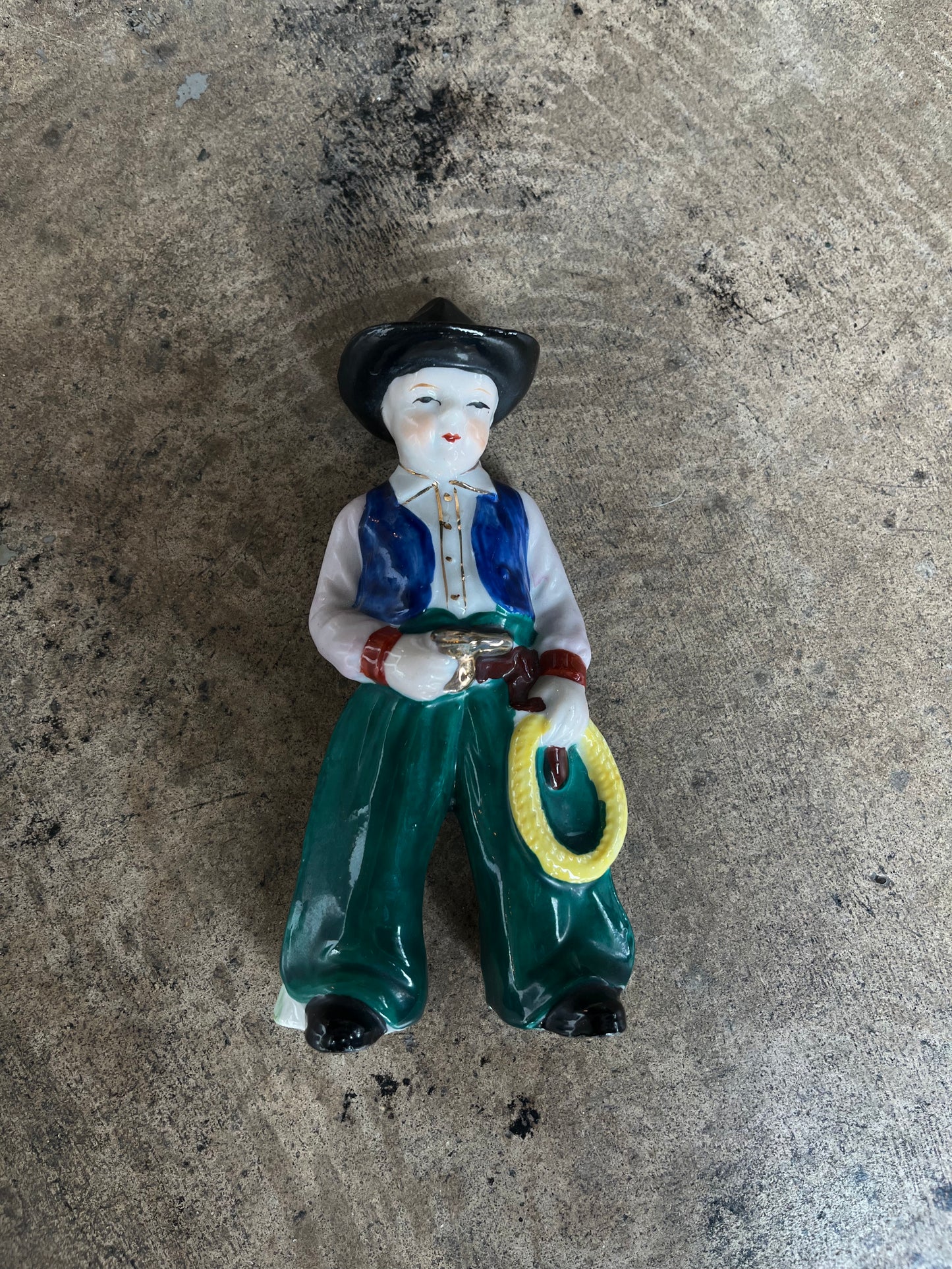 Japanese Ceramic Cactus Cowboys