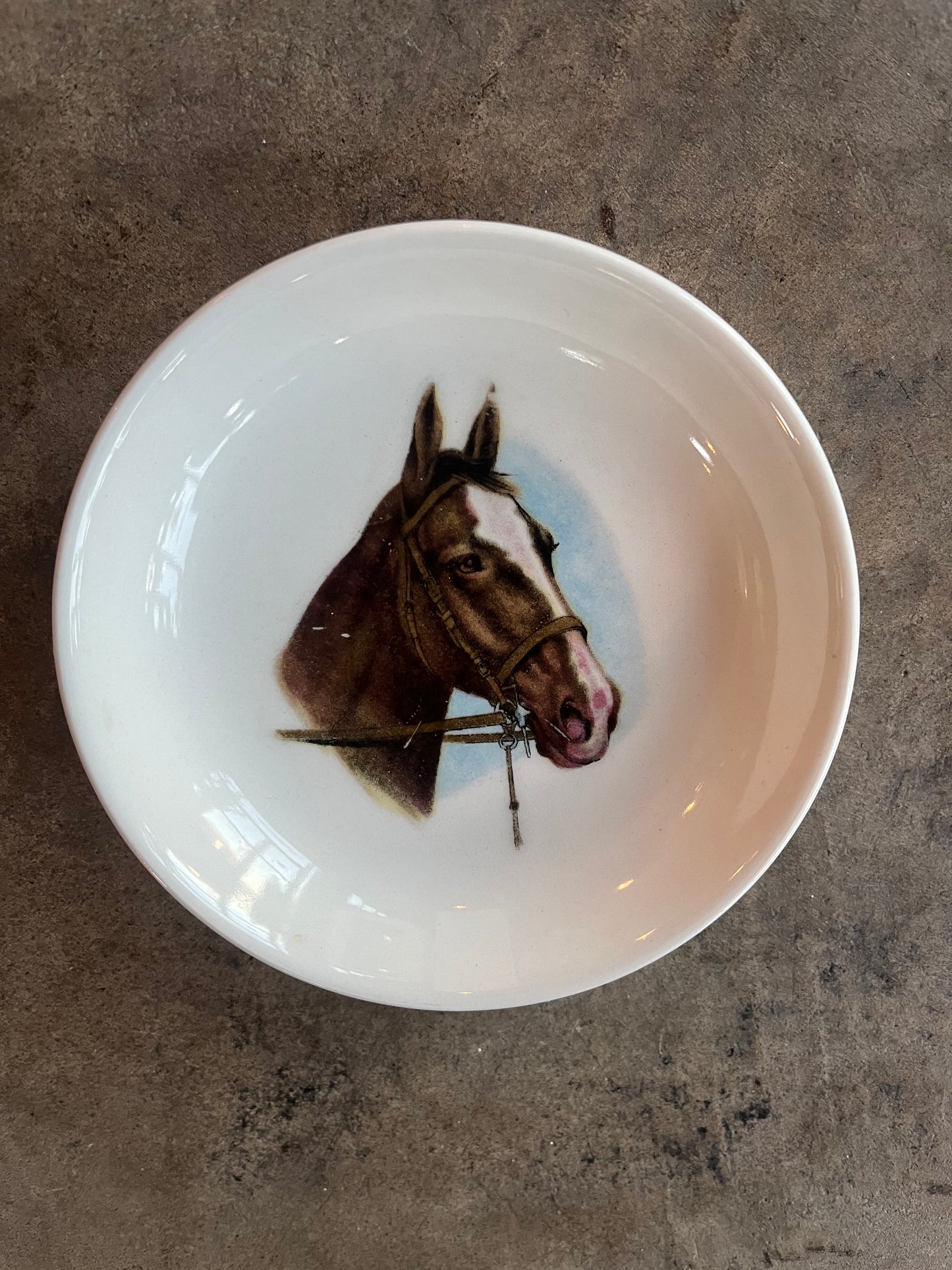 Porcelain Horse Dishes