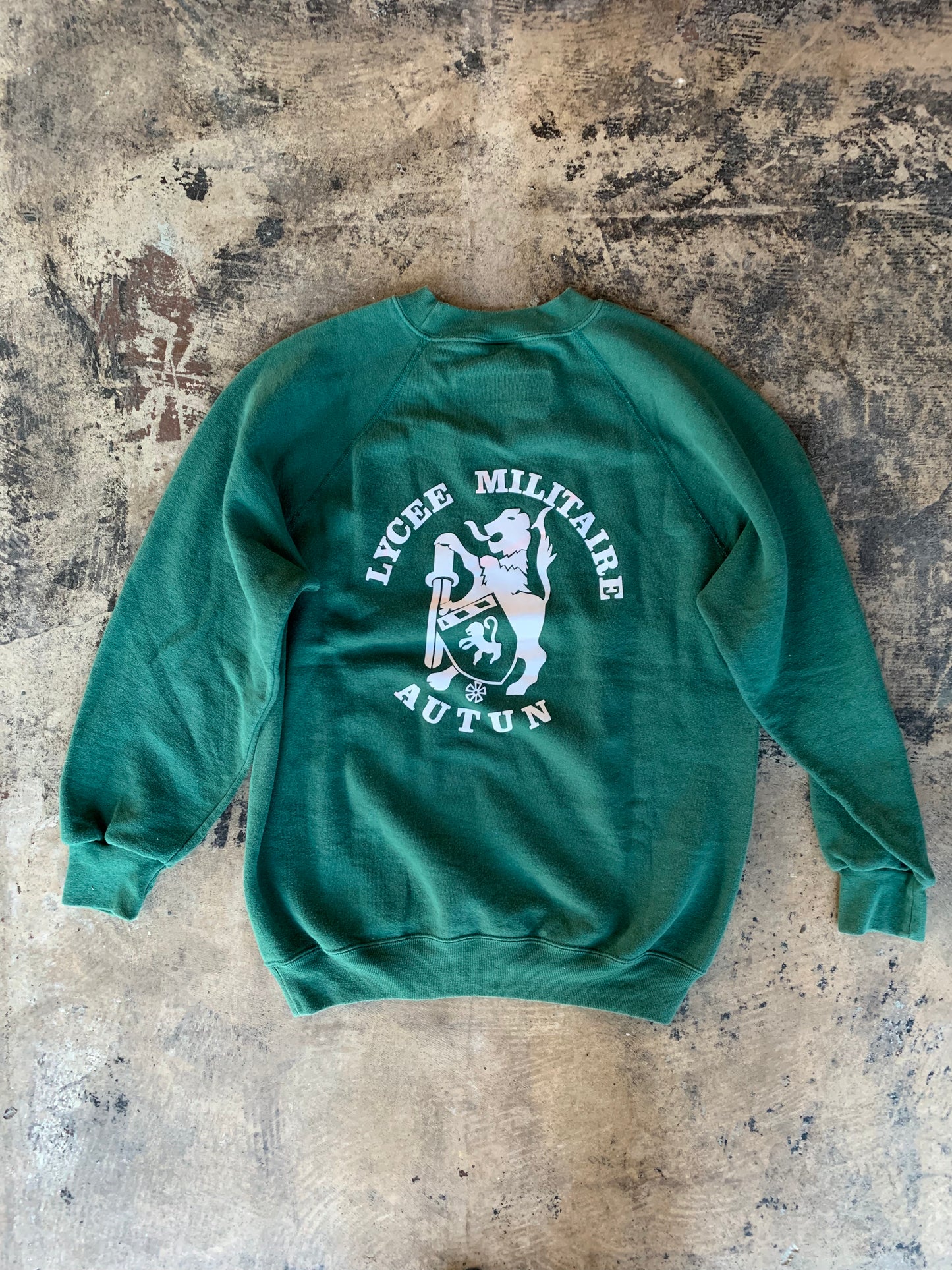 Vintage 80s French Army Crewneck