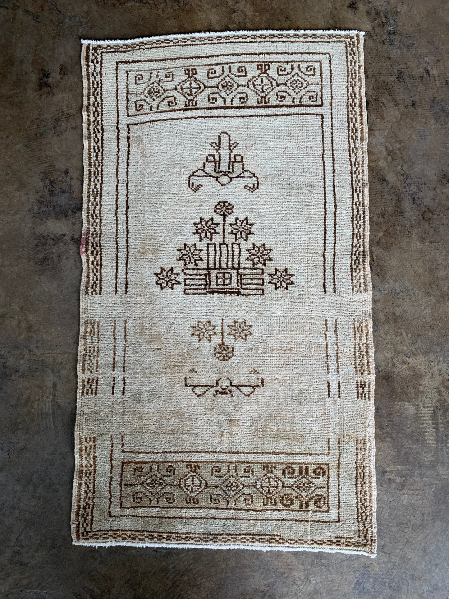 Vintage Turkish Prayer Rug