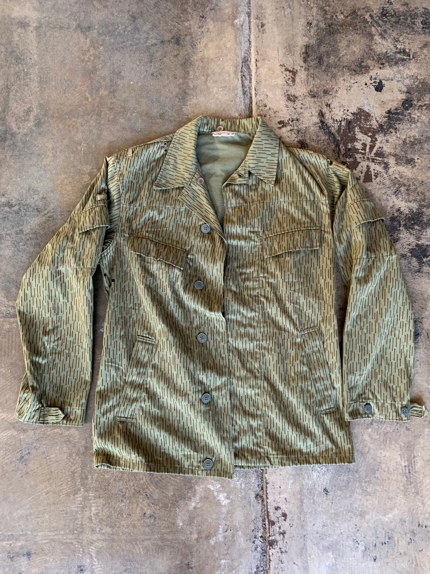 Vintage German Military Raindrop Camo Jacket