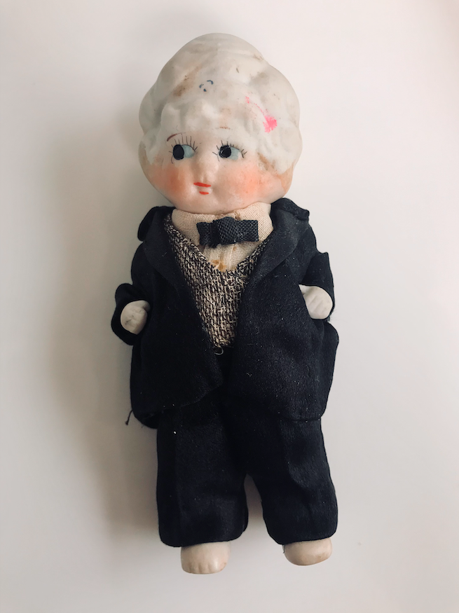 Ceramic Boy Figurine