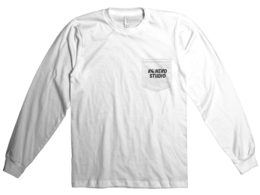 Koneko Long Sleeve Pocket Tee
