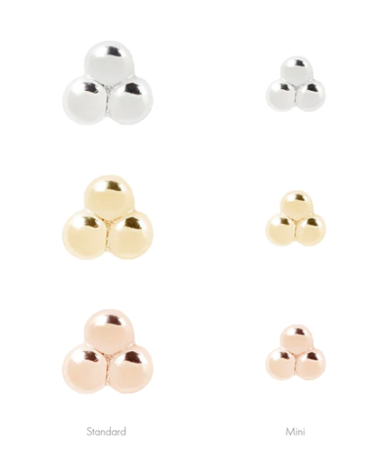 Buddha Jewelry Organics Mini 3 Bead Cluster