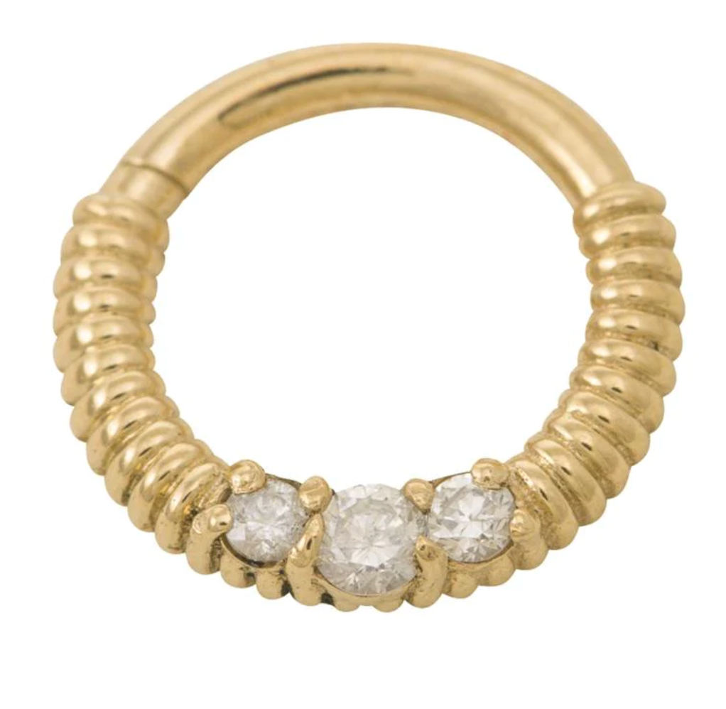 Tawapa Daybreak Opal Seam Ring 9.5mm 16g