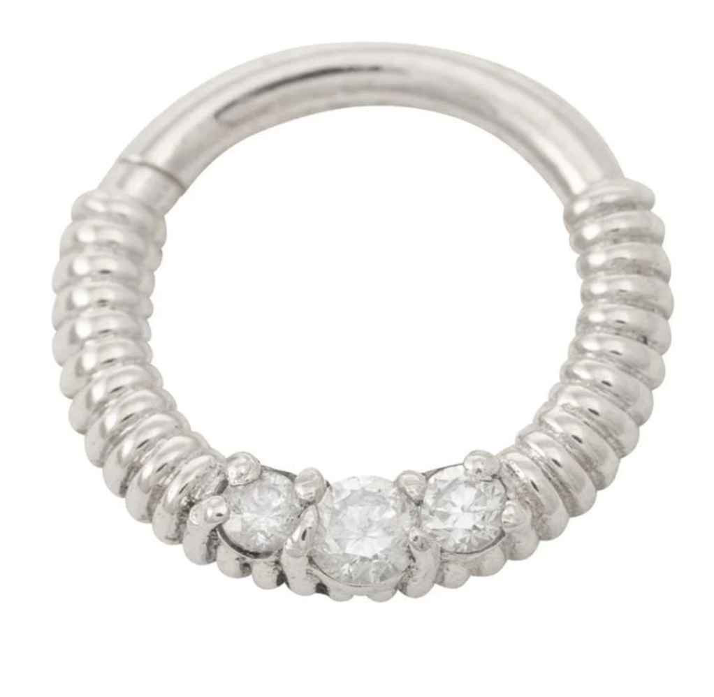 Tawapa Daybreak Opal Seam Ring 9.5mm 16g