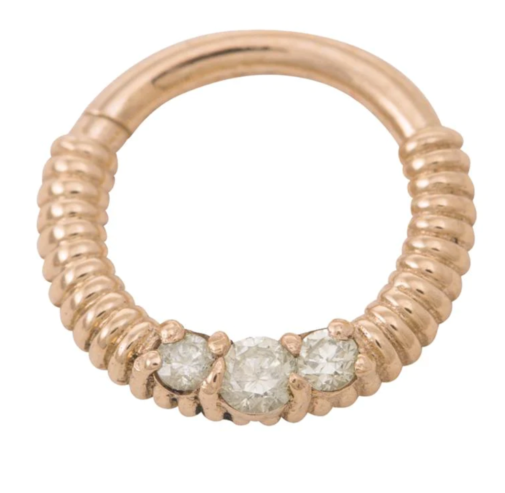 Tawapa Daybreak Opal Seam Ring 9.5mm 16g