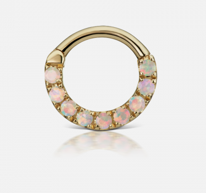 16g Opal Horizontal Eternity Clicker