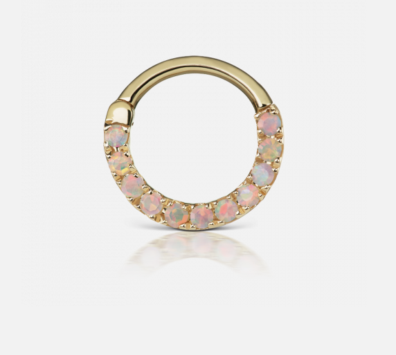 16g Opal Horizontal Eternity Clicker