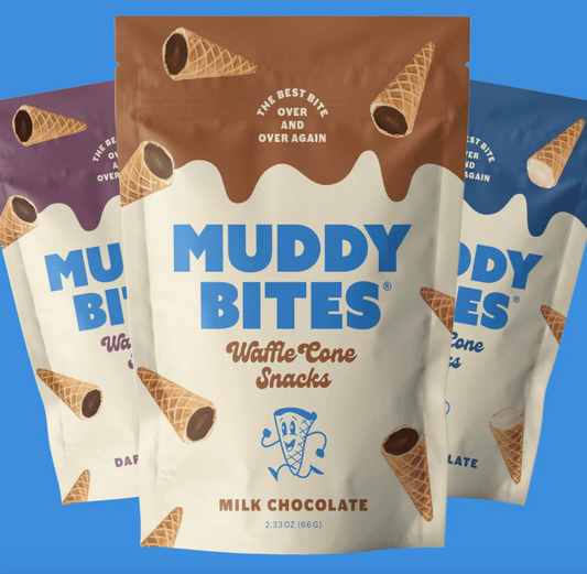 Muddy Bites Waffle Cone Snacks