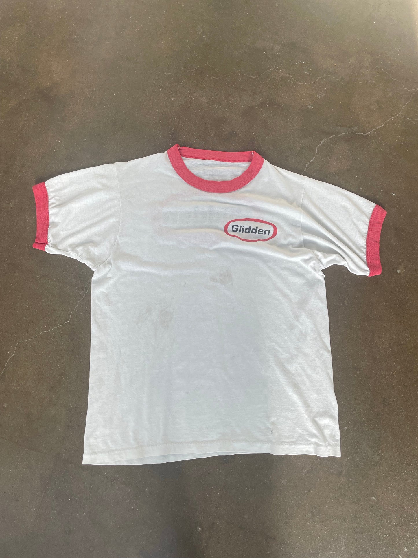 Vintage Glidden Ringer Tee