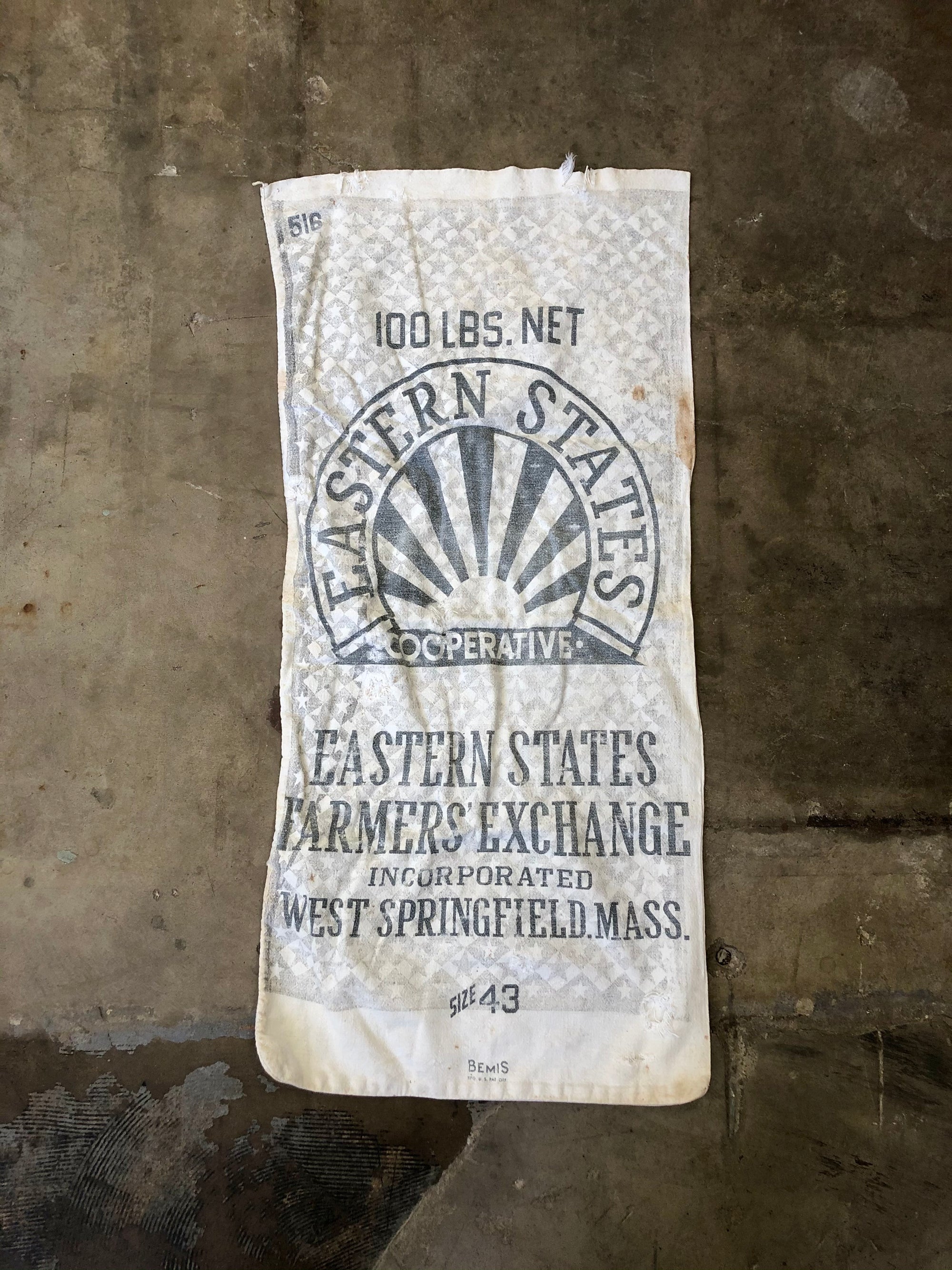 Vintage Eastern States Farmers Exchange Feed Bag
