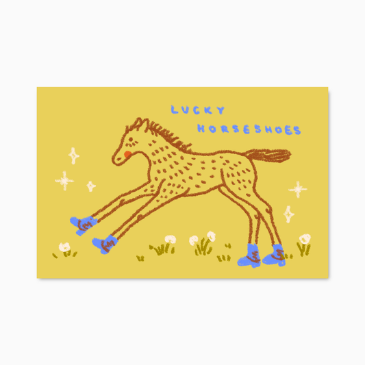 Lucky Horseshoes Sticker