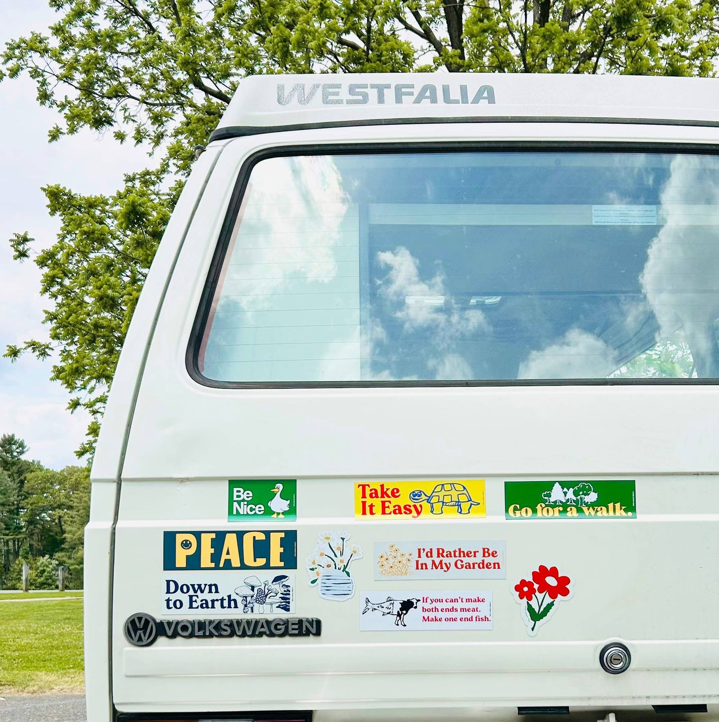 Take It Easy Bumper Magnet