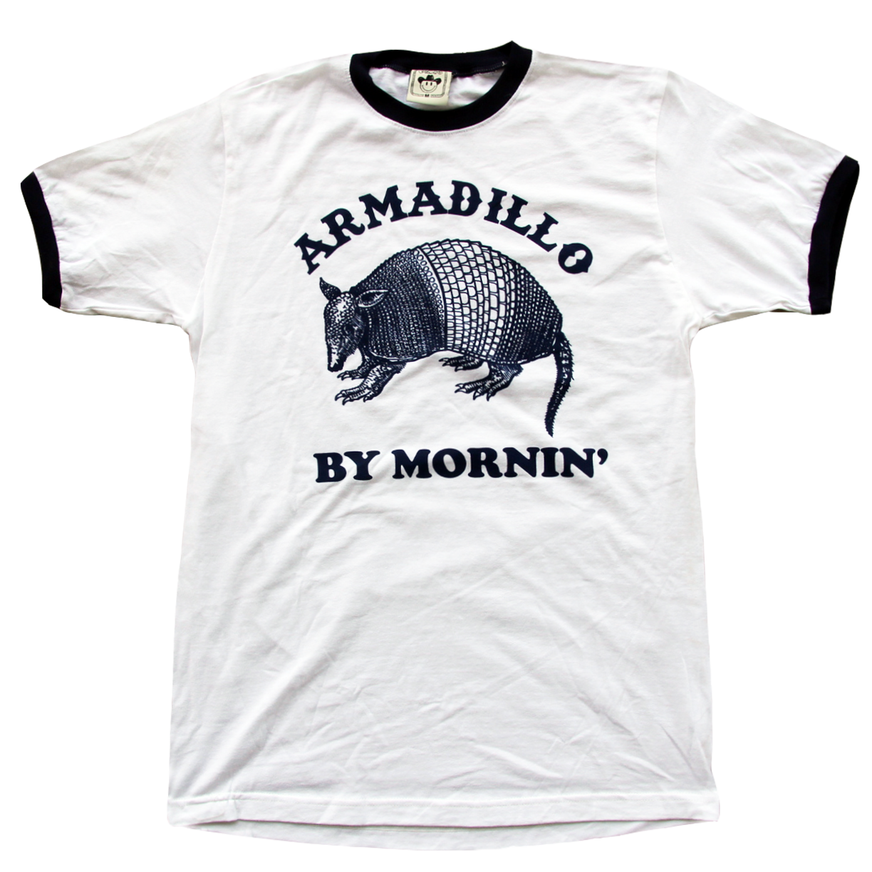 Armadillo By Morning Classic Ringer Tee