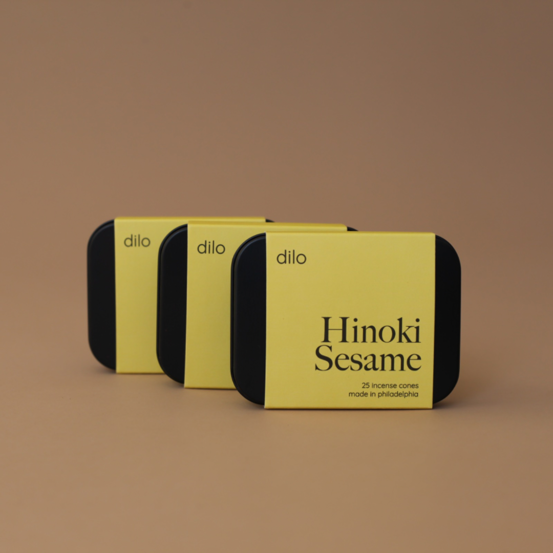Hinoki Sesame Incense Cones