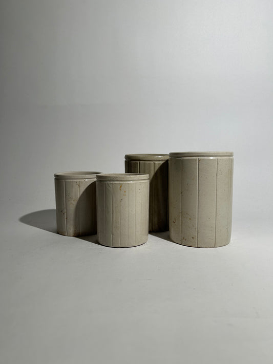 Beige Ceramic Tumbler