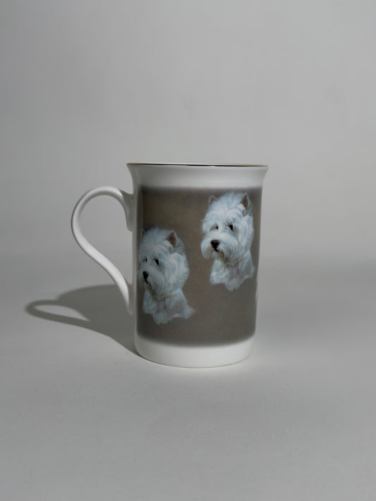 White Westie Mug