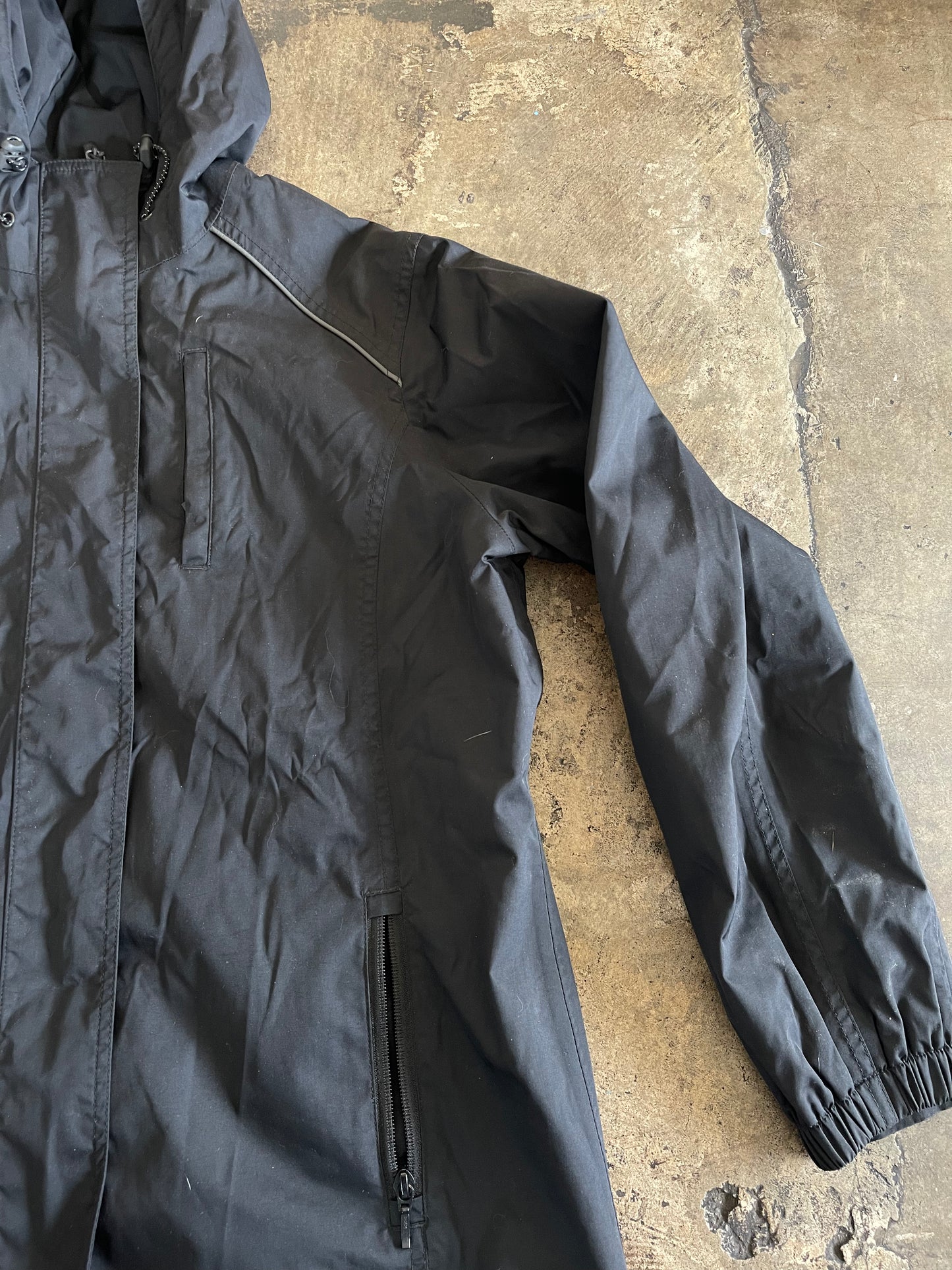 Black Eddie Bauer Raincoat
