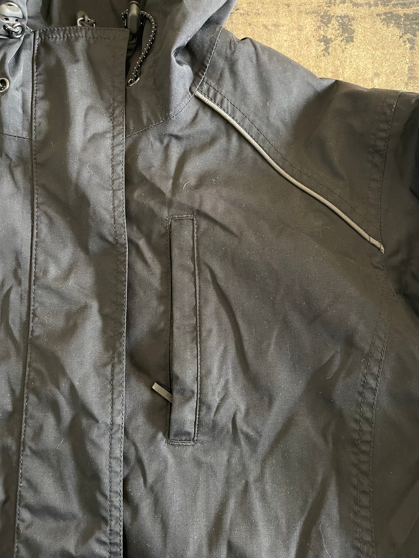 Black Eddie Bauer Raincoat