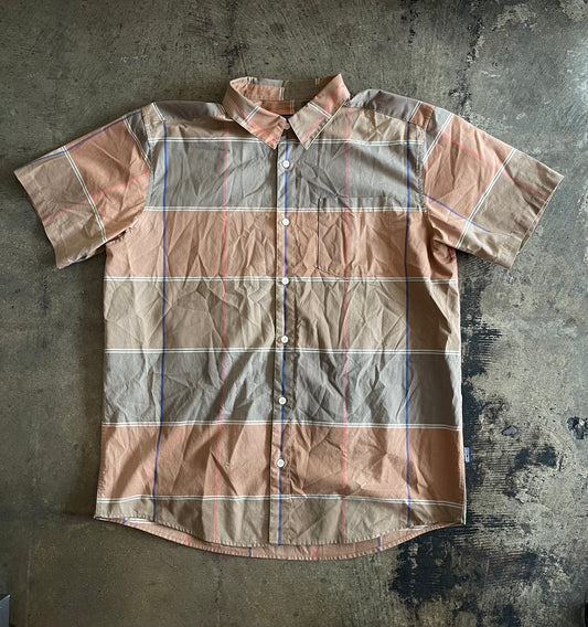 Brown Patagonia Short Sleeve Plaid