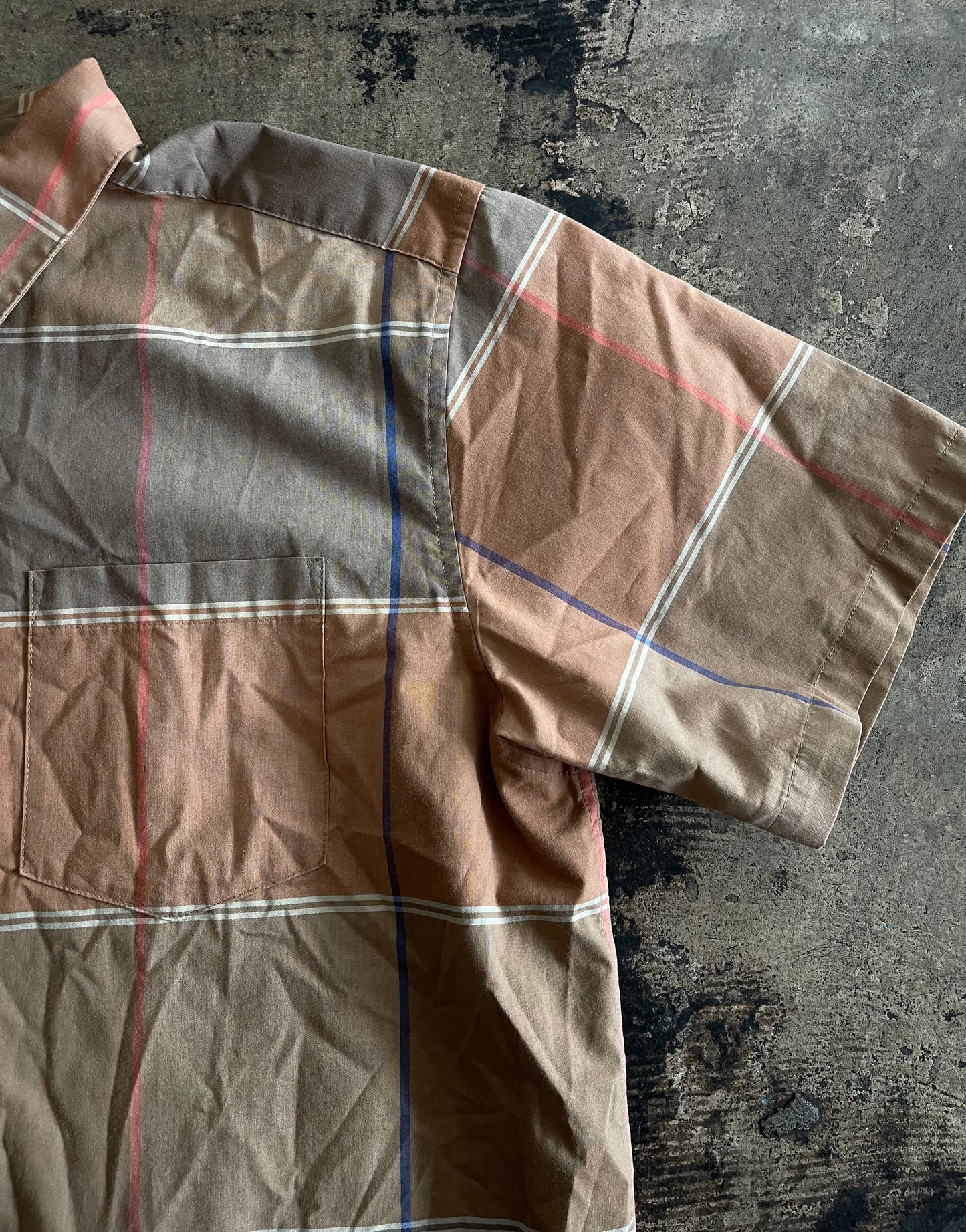 Brown Patagonia Short Sleeve Plaid